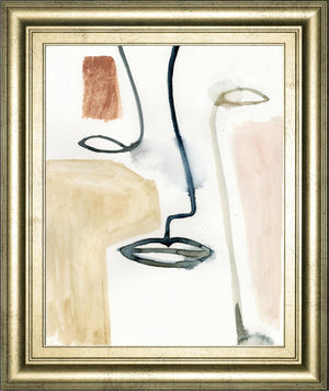 Masque I By Victoria Barnes 22X26 Framed Print