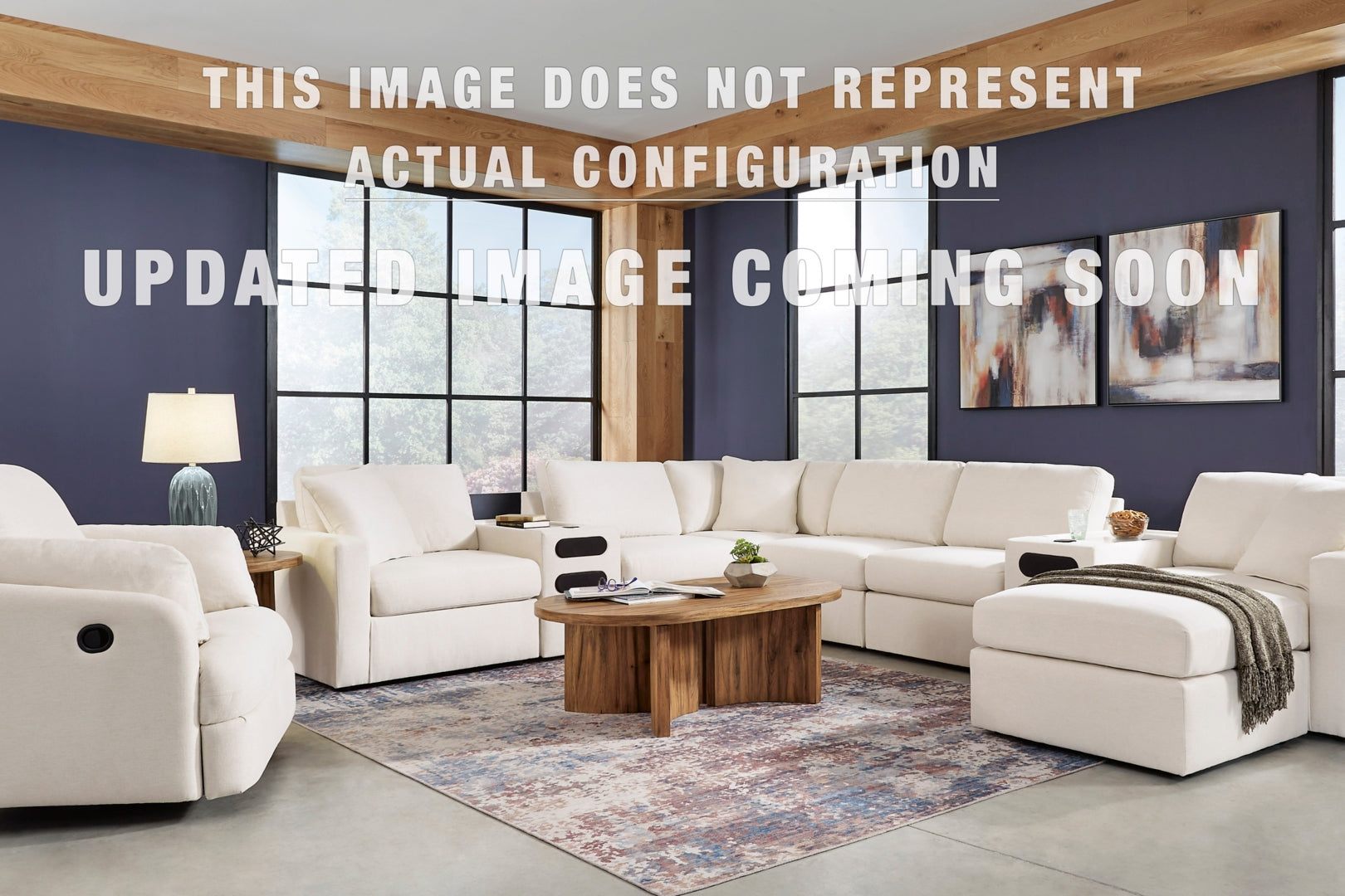 Modmax  Sectional with Ottoman