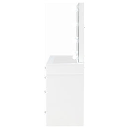 Regina Makeup Vanity Table Set with Lighting White