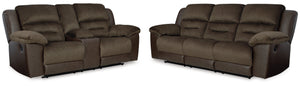 Dorman Sofa, Loveseat and Recliner