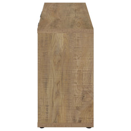 Pepita 2-door Engineered Wood Accent Cabinet Mango Brown