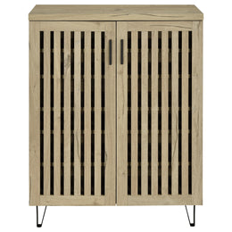 Brixton 2-door Entryway Shoe Storage Cabinets Black