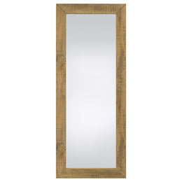 Cadence Tempered Glass  Length Mirror Grey Washed Oak