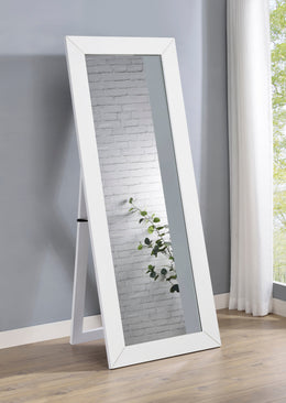 Cadence Tempered Glass  Length Mirror Grey Washed Oak