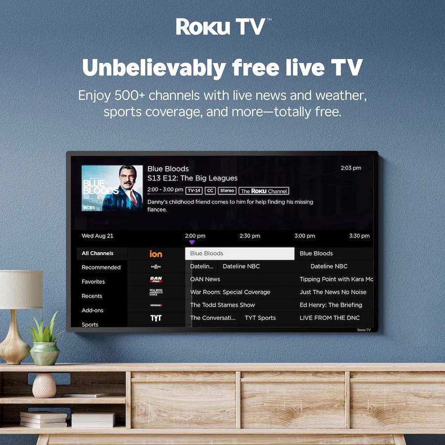 Pioneer - 55" Class LED 4K UHD Smart Roku TV