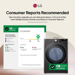 Package - LG - 4.5 Cu. Ft. High-Efficiency Stackable Smart Front Load Washer with Steam and Built-In Intelligence and 7.4 Cu. Ft. Stackable Smart Electric Dryer with Steam and Built-In Intelligence - Black Steel