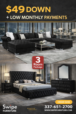 5th avenue 3 Room Package Free Mattress