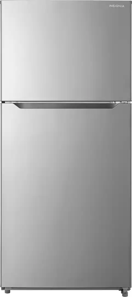 Insignia™ - 30 in. Wide 18 Cu. Ft. Top-Freezer Refrigerator with ENERGY STAR Certification - Stainless Steel