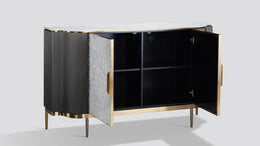 Solara Sideboard (Grey Silver)