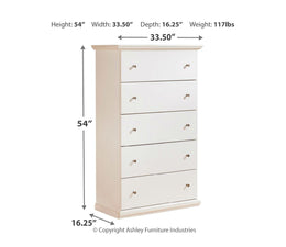Bostwick Shoals Five Drawer Chest