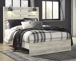 Cambeck Panel Bed with 2 Storage Drawers
