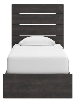 Hollivern Panel Bed with Storage
