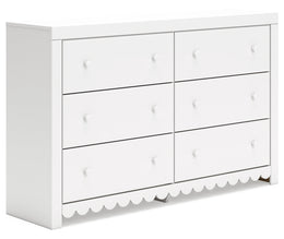 Mollviney Six Drawer Dresser