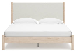 Cadmori Upholstered Panel Bed