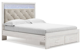 Altyra Panel Bookcase Bed