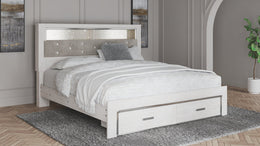 Altyra Panel Bookcase Bed