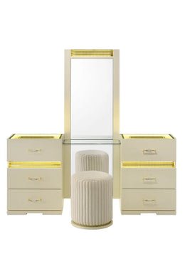 B34 Brillia Vanity with Stool