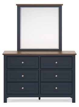 Landocken Dresser and Mirror