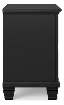 Lanolee Two Drawer Night Stand