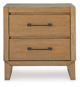 Sherbana Two Drawer Night Stand