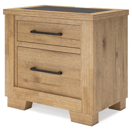 Galliden Two Drawer Night Stand