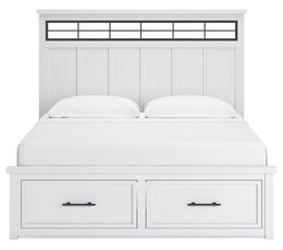 Ashbryn Panel Storage Bed