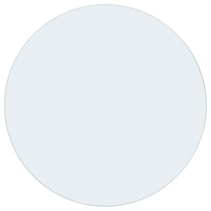 48-inch 10mm Round Clear Tempered Glass Top