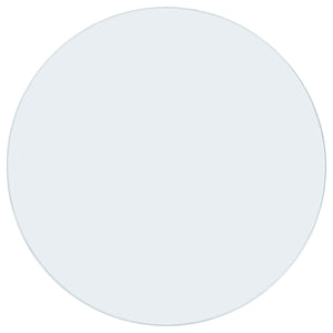 54-inch 10mm Round Clear Tempered Glass Top