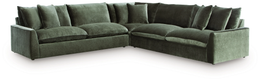 Carriage View Jade 3-Piece Sectional