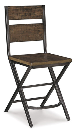 Kavara Counter Height Dining Table and 2 Barstools