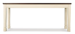 Whitesburg Large Dining Room Bench