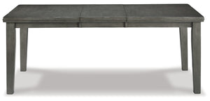 Hallanden RECT DRM Butterfly EXT Table