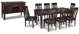 Haddigan Dining Table and 4 Chairs with Storage