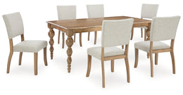 Rybergston Dining Table and 6 Chairs