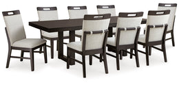 Neymorton Dining Table and 8 Chairs