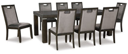 Hyndell Dining Table and 6 Chairs