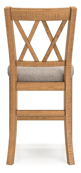 Havonplane Counter Height Dining Table and 4 Barstools with Storage