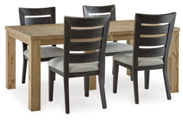 Galliden Dining Table and 10 Chairs with Storage