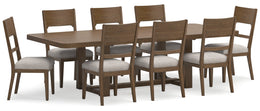 Cabalynn Counter Height Dining Table and Barstools