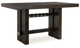 Burkhaus Counter Height Dining Table and 4 Barstools with Storage