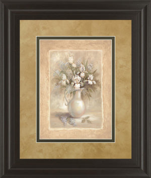 White Bounty I By Vivian Flasch 34X40 Framed Print