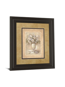 White Bounty Ii By Vivian Flasch 34X40 Framed Print