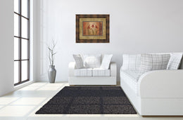 The Iris Style By Vivian Flasch 34X40 Framed Print
