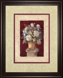 Traditional Red Ii By Vivian Flasch 34X40 Framed Print