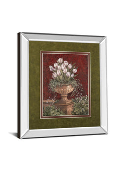 Mirrored Frame Alexa'S Tulips By Betsy Brown 34X40 Mirror Frame Print