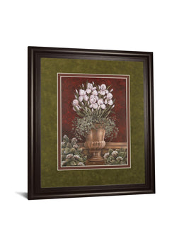 Hannah'S Irises  By Betsy Brown 34X40 Framed Print