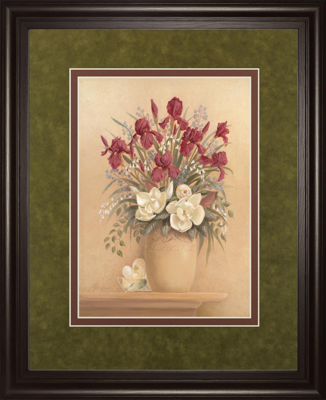 Classic Petal I  By Gloria Eriksen 34X40 Framed Print