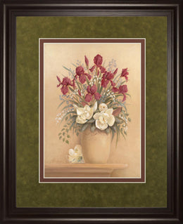 Classic Petal I  By Gloria Eriksen 34X40 Framed Print
