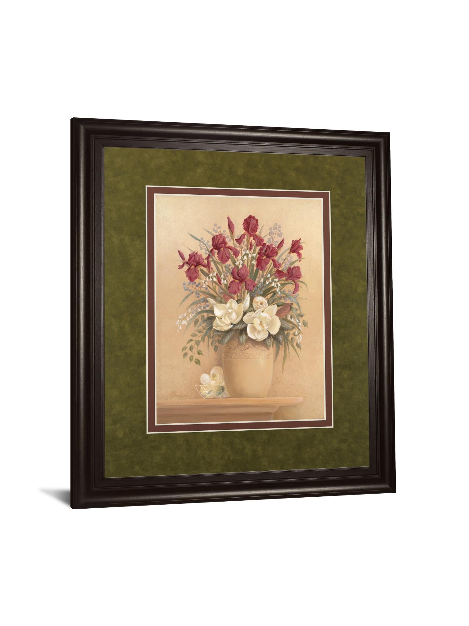 Classic Petal I  By Gloria Eriksen 34X40 Framed Print