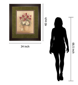 Classic Petal I  By Gloria Eriksen 34X40 Framed Print